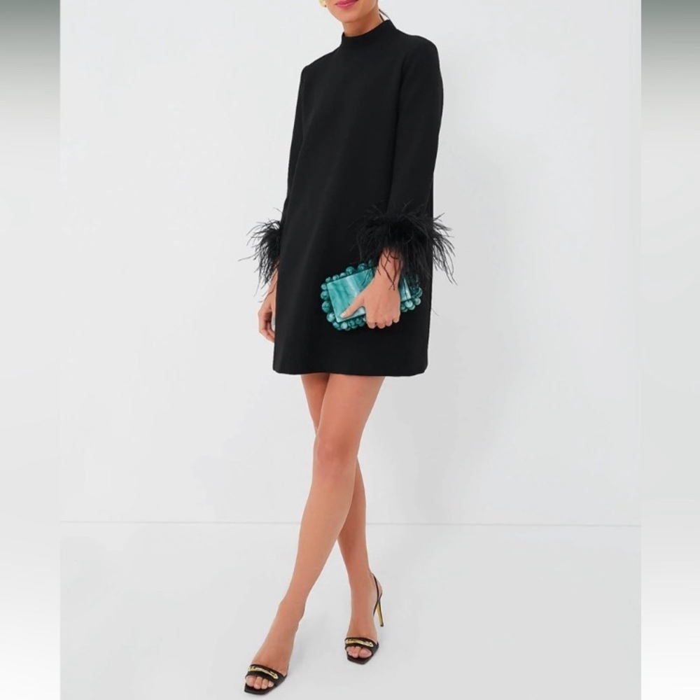 Tuckernuck Black Feather Cuff Dress - Picture 7 of 11